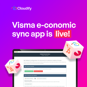 Visma e-conomic HubSpot Integration cloudify