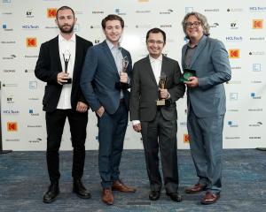 CB/I Digital Accepts Stevie Awards