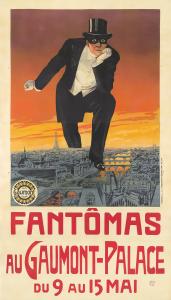 Anonymous, Fantômas, 1913 (est. $15,000-$20,000).