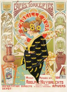 Albert Castille, Cafés Torréfiés / L’Abeille d’Or, 1899 (est. $10,000-$12,000).