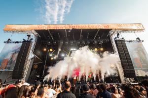 photo of the main stage performance