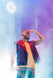 Prince Royce performing