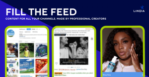 Linqia Launches Fill the Feed, Redefining User Generated Content (UGC) as Demand for Creator Content Heats Up