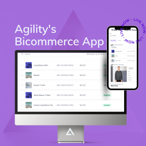 Agility + Bigcommerce app
