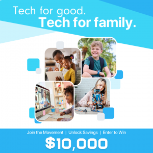 Family tech movement back to school giveaway