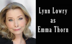 Actress Lynn Lowry as Emma Thorn