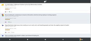 T4I includes powerful management features to manage challenges and ideas