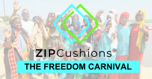 ZIPCushions helps boost Women’s Education through Women’s Global Education Project
