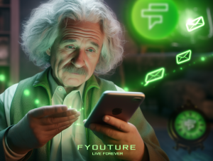 Fyouture Mobile App showing significant increase in users for the Holidays