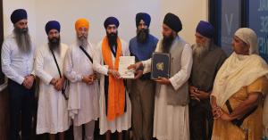 Baba Banta Singh Munda Pind Wale explained Unity, Leadership, and Systems at Sikh Reference Library USA