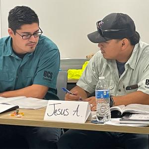 BCS Concrete Structures - Jesus (Jesse) Aguilar & Esteban Gonzalez Collaborate on Safety Training