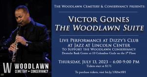 The Woodlawn Cemetery and Conservancy Presents A Night at Dizzy’s –  Jazz at Lincoln Center