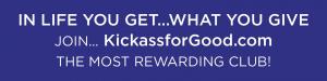 Participate in Recruiting for Good's referral program to help fund kid mentoring program and earn travel gift card; are you exceptional earn double travel rewards www.KickassforGood.com