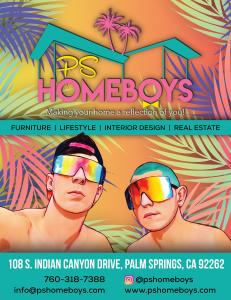 Palm Springs, CA design showroom PS Homeboys, was recently voted Best Retailer in Coachella Valley.