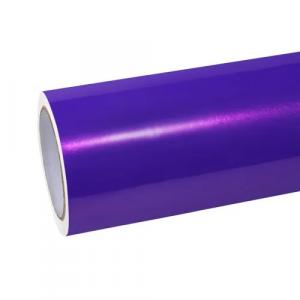 ravoony glossy explosion purple car vinyl wrap