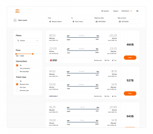 UNESCO Travel management system