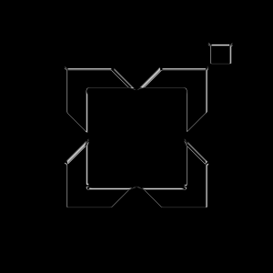 3D Ambit Logo in Black