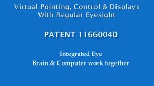 METHODS AND SYSTEMS FOR DISPLAYING EYE IMAGES TO SUBJECTS AND FOR INTERACTING WITH VIRTUAL OBJECTS. Virtual Pointing – Patent 11660040