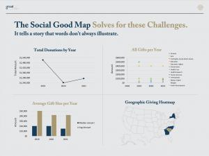 Social Good Map Data Analytics Illustrations