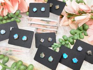 925 Sterling Silver Labradorite Earrings