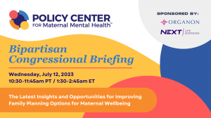 Congressional Briefing on Maternal Mental Health