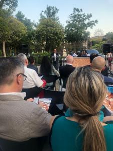 Publico dirante la Presentacion del Curso Chef Halal