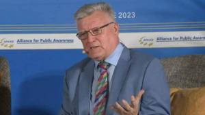 Mr. Steve McCabe, an MP from the United Kingdom, also told the conference, "how the clerical regime spends hundreds of thousands of dollars on disinformation against the MEK and the National Council of Resistance of Iran (NCRI)."