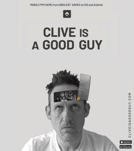 Clive is a Good Guy - mobile FMV game poster