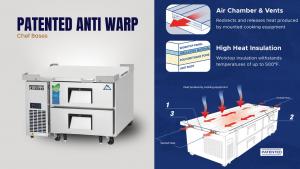 chef base refrigerator