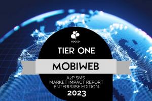 MobiWeb Receives Tier-One A2P SMS Messaging Provider Ranking