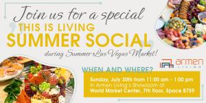 Armen Living is expanding and celebrating with a special “This is Living Summer Social” event.