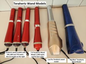 Terahertz wand models from multiple manufacturers on display