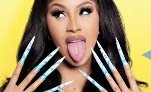 Sweetworldofnails Cardi B Nail Decoration