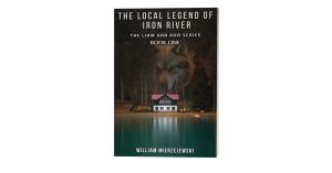 Local Legend of Iron River Banner with White Background