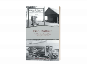Frank Tainter’s “Fish Culture in Yellowstone National Park’s” book featured at the 2024 LA Times Festival of Books.