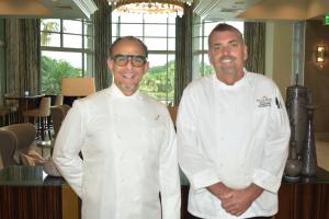 Michelin Star Chef Fabio Trabocchi of Fiolina Pasta House, Boca West Country Club Executive Chef Paul Griffin
