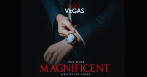 Magazine cover 2022 Magnificent Men Of Las Vegas