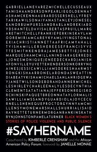 #SayHerName Book Cover