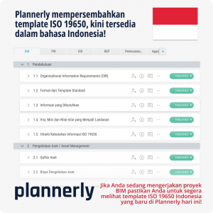 Plannerly mempersembahkan template ISO 19650