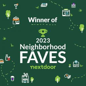 BYLTup winner of Nextdoor Neighborhood Fave 2023