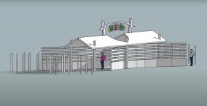 Temple of Tranquility render by Architect Laurence Renzo Verbeck