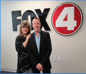 Kevin & Ramona Kellogg-"SWFL Real Estate Power Couple" takes Picture after interview with Fox News