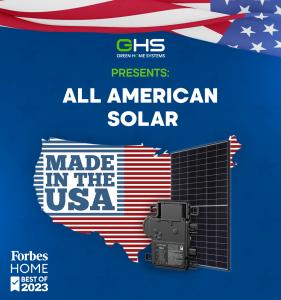 ALL AMERICAN SOLAR Package By GHS