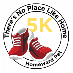 Logo for There's No Place Like Home 5k  - Homeward Pet