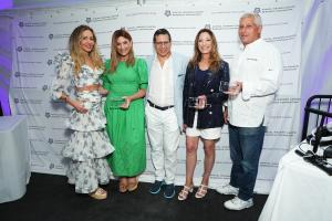 Honorees Anna Zuckerman, Denise Albert, Scott Levine, Lori Levine, Chef Ralph Scamardella (Photo credit: PMC / Jared Siskin)