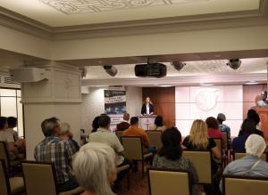 Drug prevention seminar at the Brussels Branch of the Churches of Scientology of Europe held in support of the UN Day Against Drug Abuse and Illicit Trafficking