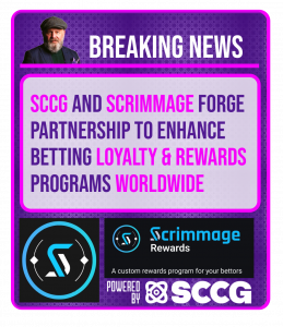 SCCG Announces Strategic Partnership with Scrimmage for Sportsbook Loyalty and Rewards Platform