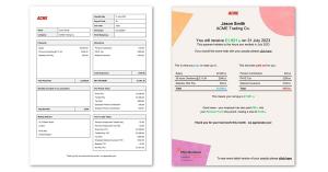 Traditional vs Plain Numbers Payslip
