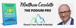 Unsolicited Advice from Author and Guest Speaker Matthew Cossolotto: Turn New Year’s Resolutions into Promises