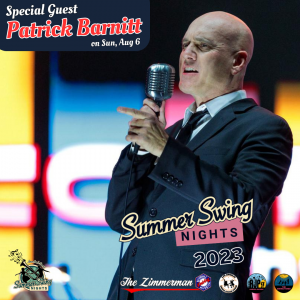 Special Guests Patrick Barnitt & Adrienne Fishe join Summer Swing Nights this year